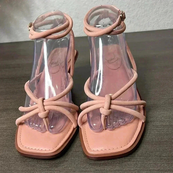 NEW Sam Edelman Womens Dia Leather Ankle Strap Heels - Picture 6 of 13